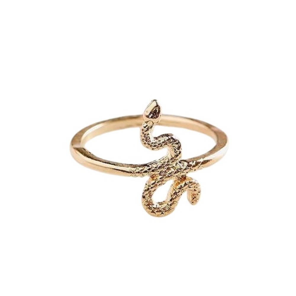 NWOT Urban Outfitters Goldtone Snake Ring